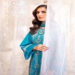 Bella Breez Luxury Unstitched Embroidered Collection - Gulljee Lawn Collection Sale - GBB2303A9