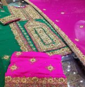 Traditional Handmade Embroidered Design for Elegant Bridal Suit by Askani Group of Companies - AGC-BTD-W-027-01