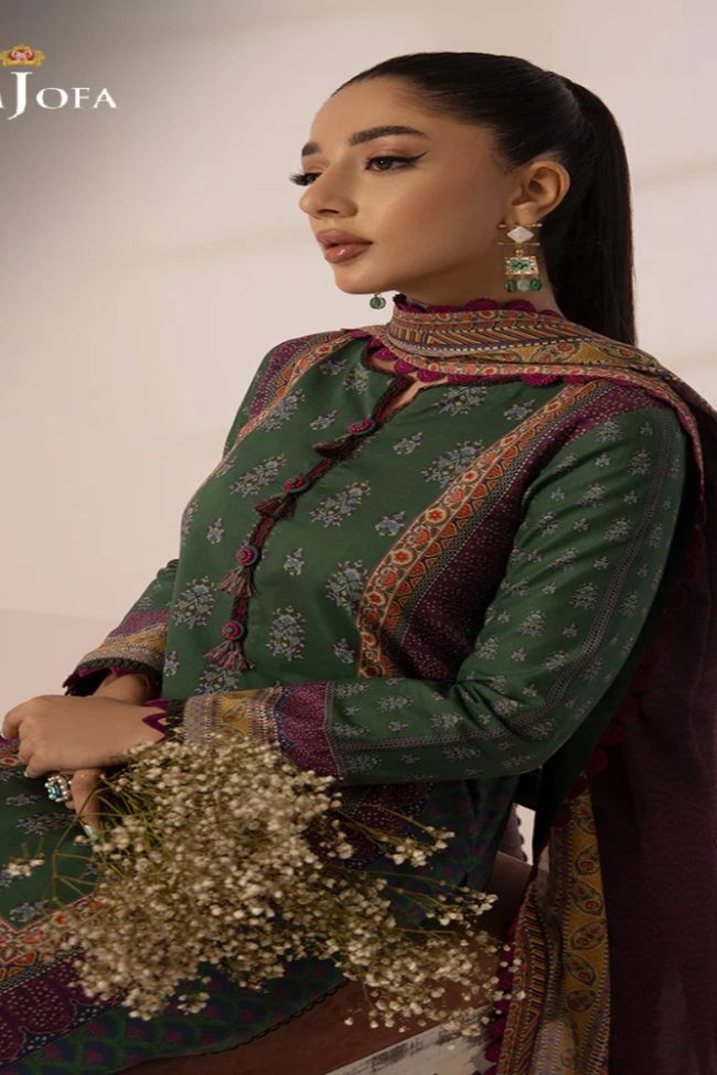 2-Piece Asim Jofa Printed Collection - Luxury Pakistani Designer Wear - Fashion Unleashed! AJBP-18 - Askani Group