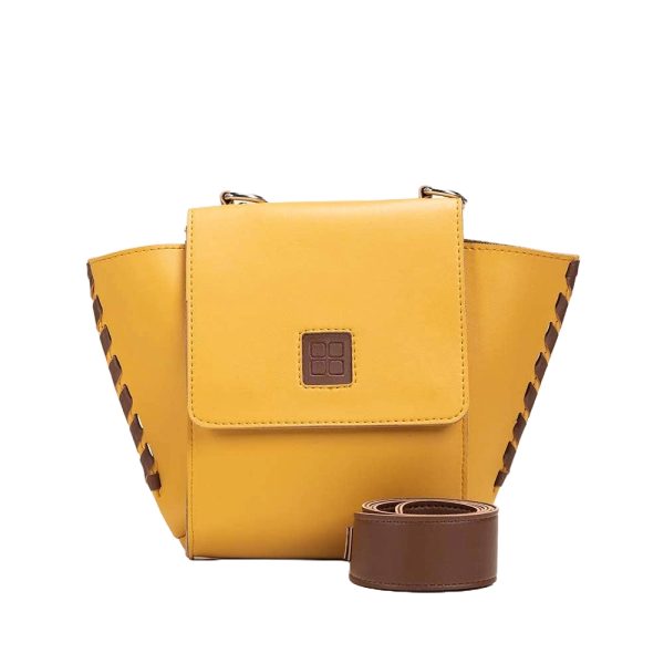 Discover Elegance Askani Group Mustard Yellow-Brown Mini Bag for Women – Premium Quality Mini Bag