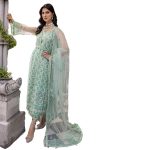 Gul Ahmed Dress for Women Sequins Embroidered Net Unstitched 3-Piece Suit with Sequins Embroidered Net Dupatta FE-32081 - Askani Group