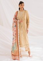 Faiza Faisal 3-Piece Unstitched Printed Embroidered Lawn - Cecelia French Garden - Askani Group