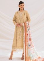 Faiza Faisal 3-Piece Unstitched Printed Embroidered Lawn - Cecelia French Garden - Askani Group