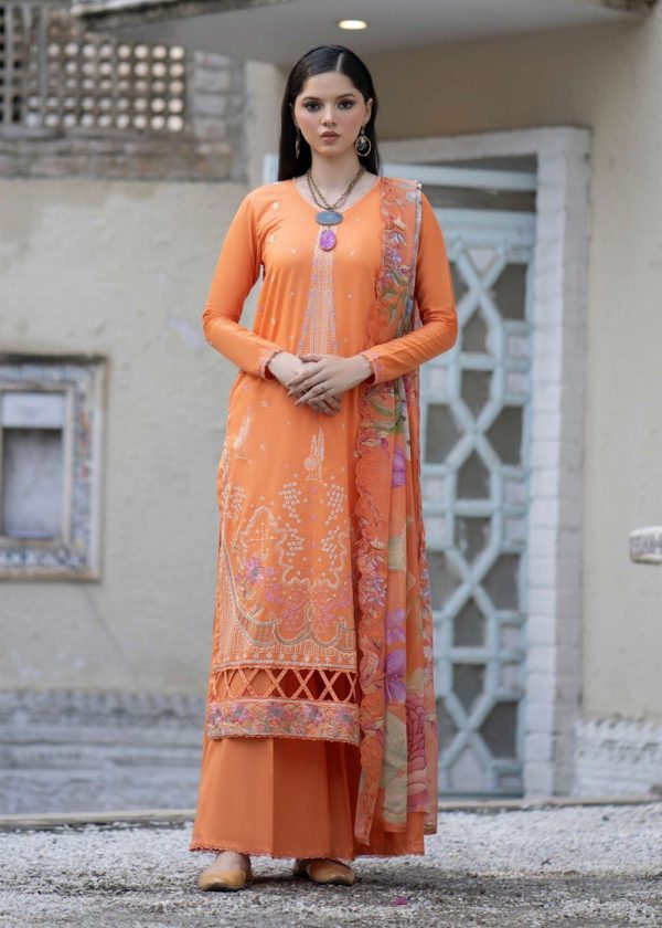 GullJee Lawn Sale Ba Dastoor Luxury Embroidered Lawn - Limited Edition GBD2301A10 - Askani Group