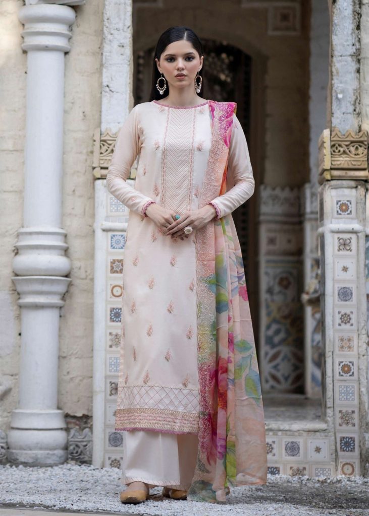 GullJee Lawn Sale Ba Dastoor Luxury Embroidered Lawn - Limited Edition GBD2301A12 - Askani Group