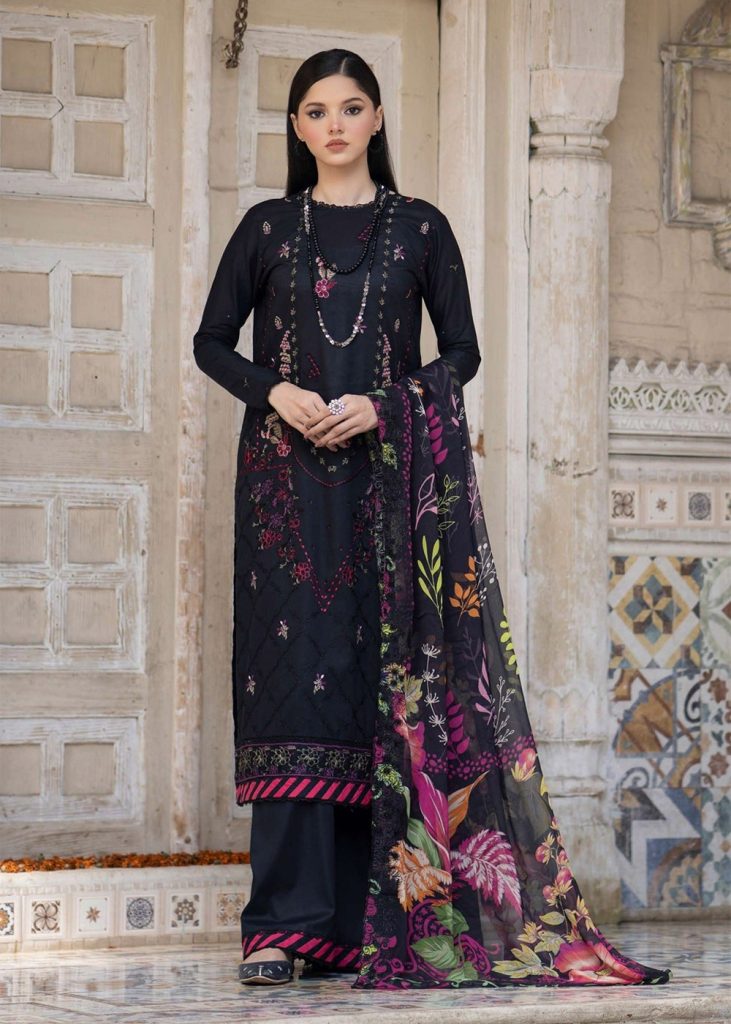GullJee Lawn Sale Ba Dastoor Luxury Embroidered Lawn - Limited Edition GBD2301A2 - Askani Group