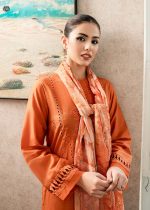 GullJee Lawn Sale - Qala Luxury Embroidered Lawn Collection GQL2301A7 - Askani Group