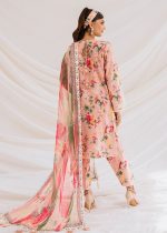 Premium Quality 3-Piece Unstitched Printed Embroidered Lawn by Faiza Faisal - Laurel French Garden - Askani Group