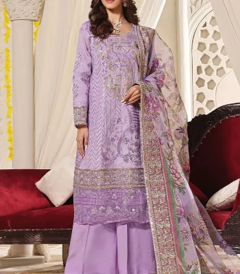 Luxury Redefined: Unveiling the Exquisite Khas Store Sale 3-Piece Embroidered Luxury Suit KNAC-2243 - Askani Group