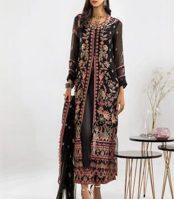 Khas Store 3-Piece Unstitched Premium Embroidered Luxury Chiffon Suit KNAC-1767 - Askani Group