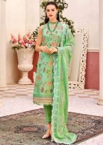 Gul Ahmed Shalwar Kameez Design 3-Piece Lawn Unstitched Digital Printed Suit With Embroidered Denting Lawn Dupatta DN-32051 - Askani Group