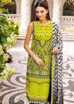 Gul Ahmed Dress Design 3-Piece Embroidered Lawn Unstitched Printed Suit CL-32038 - Askani Group