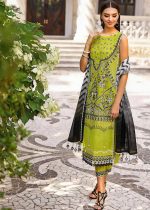 Gul Ahmed Dress Design 3-Piece Embroidered Lawn Unstitched Printed Suit CL-32038 - Askani Group