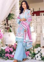 Gul Ahmed Dress Design 3-Piece Lawn Unstitched Digital Lacquer Printed Suit CL-32376 - Askani Group