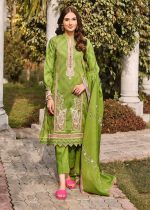 Gul Ahmed Shalwar Kameez Design 3-Piece Embroidered Lawn Unstitched Suit With Printed Denting Lawn Dupatta DN-32019- Askani Group
