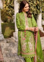 Gul Ahmed Shalwar Kameez Design 3-Piece Embroidered Lawn Unstitched Suit With Printed Denting Lawn Dupatta DN-32019- Askani Group