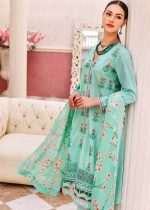 Gul Ahmed Shalwar Kameez Design 3-Piece Lawn Unstitched Suit With Embroidered Digital Printed Denting Lawn Dupatta DN-32066 - Askani Group