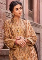 Gul Ahmed Dress Design 3-Piece Embroidered Lawn Unstitched Printed Suit CL-32038 - Askani Group