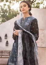 Gul Ahmed 3-Piece Unstitched Embroidered Lawn Suit with Denting Lawn Dupatta DN-32104 - Askani Group