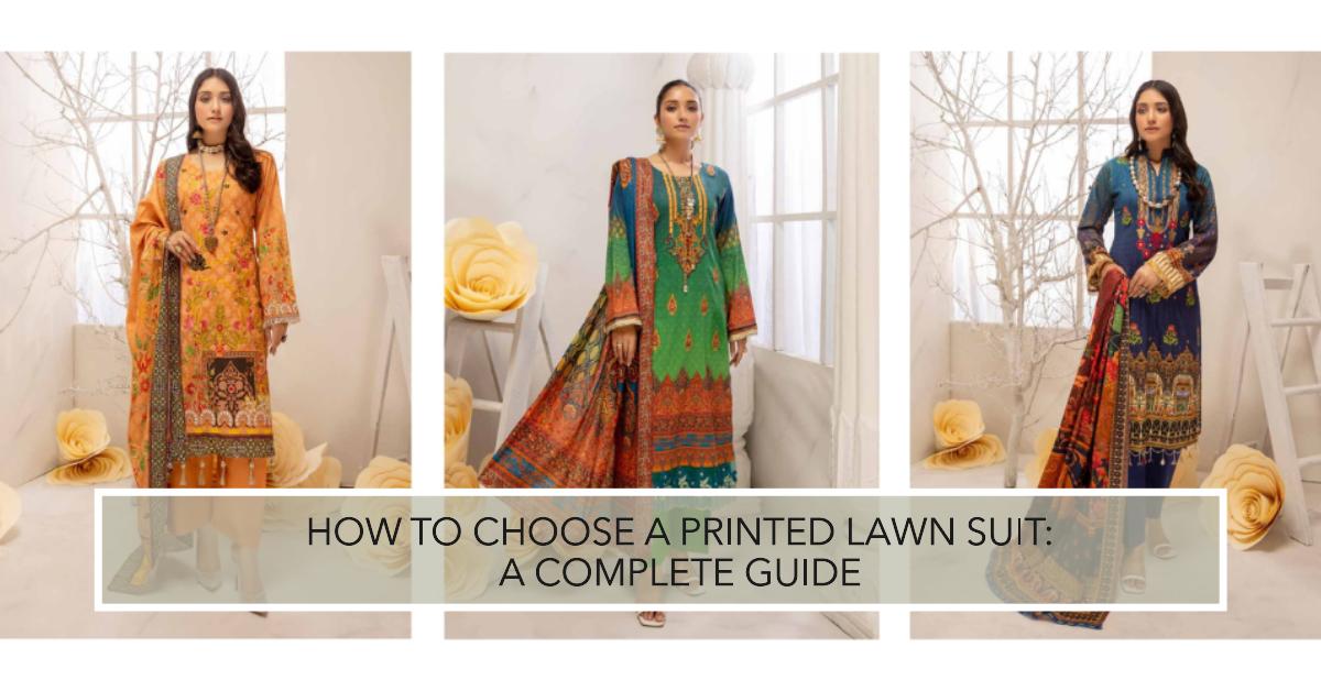 printed Lawn Suit 1