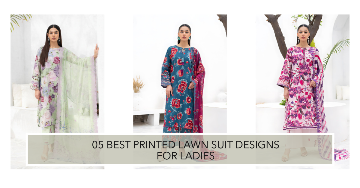 printed Lawn Suit 2