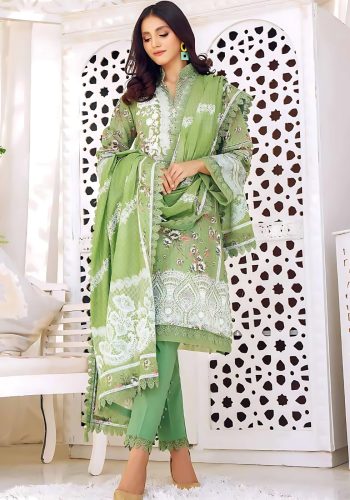 Gul Ahmed Lawn Sale 3-Piece Unstitched Digital Lacquer Printed Suit CL-32375 - Askani Group