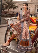 Gul Ahmed Ideas Lawn Sale 3-Piece Lawn Unstitched Foil Printed Suit CL-32446 A - Askani Group