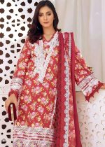 Gul Ahmed New Arrival 3-Piece Lawn Unstitched Digital Lacquer Printed Suit CL-32378 - Askani Group