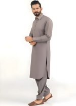 Gul Ahmed Men Collection Brown Ambassador Wash & Wear Unstitched Fabric - Askani Group