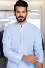 Gul Ahmed Men Collection Sky Blue GUL 90000 P-Ultra Soft NS Unstitched Fabric Cotton - Askani Group