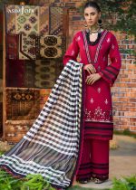 Asim Jofa 3-Piece Digitally Printed Embroidered Unstitched Lawn – AJPR-15 - Askani Group