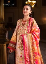Asim Jofa New Collection 3-Piece Printed Embroidered Unstitched Luxury Lawn – AJUBJ-02 - Askani Group