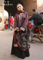 Asim Jofa New Collection 3-Piece Unstitched Luxury Printed Embroidered Lawn Shirt with Digital Printed Chiffon Dupatta AJUBF-50 - Askani Group