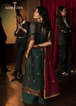 Asim Jofa New Collection Party Wear 3-Piece Unstitched Embroidered Luxury Chiffon Shirt with Embroidered Luxury Chiffon Dupatta AJLFF-02 - Askani Group