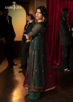 Asim Jofa New Collection Party Wear 3-Piece Unstitched Embroidered Luxury Chiffon Shirt with Embroidered Luxury Chiffon Dupatta AJLFF-02 - Askani Group