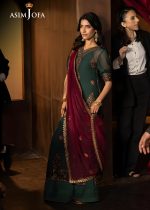 Asim Jofa New Collection Party Wear 3-Piece Unstitched Embroidered Luxury Chiffon Shirt with Embroidered Luxury Chiffon Dupatta AJLFF-02 - Askani Group