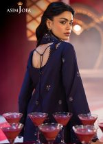 Asim Jofa Pakistani Party Wear Dress 3-Piece Unstitched Embroidered Luxury Silk Shirt with Embroidered Luxury Chiffon Dupatta AJLFF-03 - Askani Group