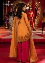 Asim Jofa Wedding Collection 3-Piece Unstitched Luxury Embroidered Suit AJLFF-05 - Askani Group