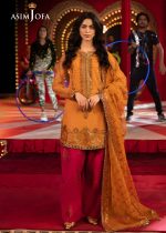 Asim Jofa Wedding Collection 3-Piece Unstitched Luxury Embroidered Suit AJLFF-05 - Askani Group