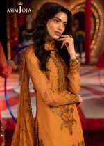 Asim Jofa Wedding Collection 3-Piece Unstitched Luxury Embroidered Suit AJLFF-05 - Askani Group