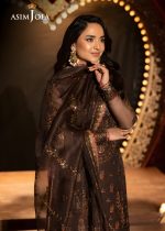 Asim Jofa Fancy Collection 3-Piece Unstitched Luxury Embroidered Javeria Net with Luxury Embroidered Javeria Net Dupatta AJLFF-11 - Askani Group