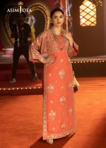 Asim Jofa Wedding Collection 2-Piece Unstitched Luxury Embroidered Chiffon Shirt with Luxury Silk Trouser AJLFF-14 - Askani Group