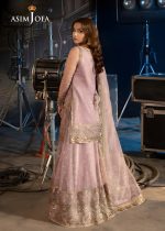 Asim Jofa Designer Clothes Sale Luxury Embroidered Zari Check Net Shirt with Embroidered Zari Check Net – AJLFF-18 - Askani Group