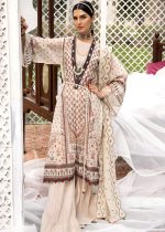 Gul Ahmed 3-Piece Embroidered Jacquard Unstitched Suit with Embroidered Stripe Dupatta FE-32027 - Askani Group