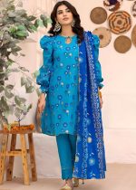 Gul Ahmed 3-Piece Unstitched Gold & Lacquer Printed Lawn Shirt with Gold & Lacquer Printed Lawn Shirt CL-32420 - Askani Group