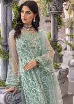 Gul Ahmed Dress for Women Sequins Embroidered Net Unstitched 3-Piece Suit with Sequins Embroidered Net Dupatta FE-32081 - Askani Group