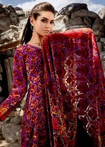 Ideas by Gul Ahmed Sale 3-Piece Nylon Velvet Shirt with Nylon Velvet Dupatta Unstitched Suit BVL-12012 A - Askani Group