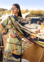Ideas by Gul Ahmed Sale 3-Piece Printed Khaddar Shirt with Printed Pashmina Dupatta Unstitched Suit AP-12068 - Askani Group