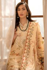 Gul Ahmed Lawn Collection Sale 3-Piece Unstitched Printed Embroidered Lawn Shirt with Printed Lawn Dupatta CL-42041 - Askani Group